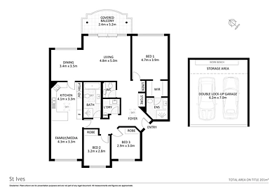Address Withheld, St Ives, NSW 2075, 3 rūma, 2 rūma horoi, Apartment