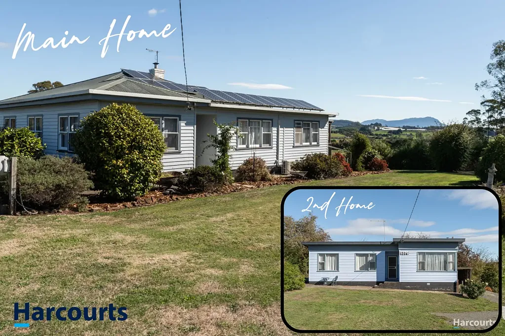 Deloraine 4房  2 Homes on 3921 sqm. House one - 3 bedroom. House two - 2 bedroom