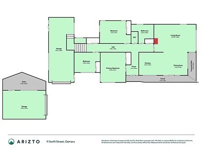 11 Swift Street, Oamaru, Waitaki, 3房, 1浴, House