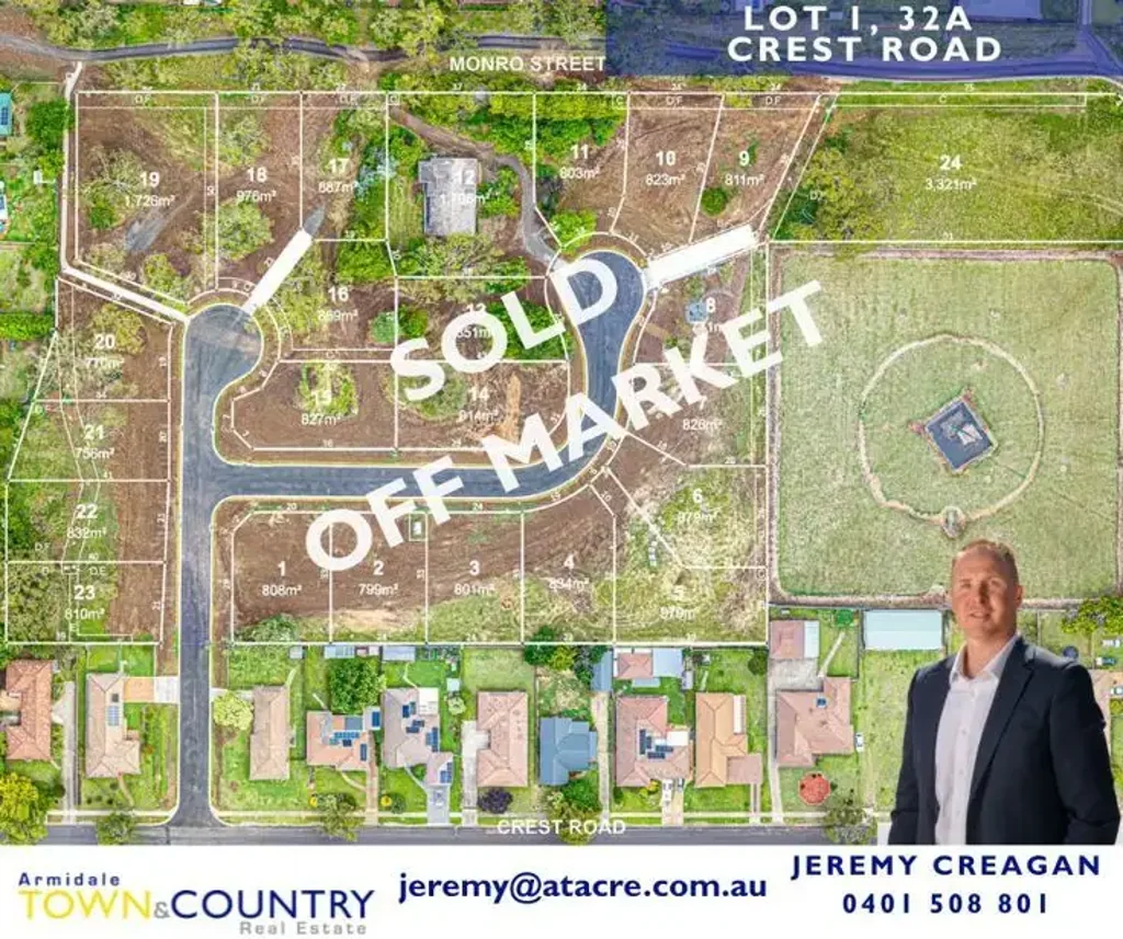Lot 1 32a Crest Road, Armidale, NSW 2350