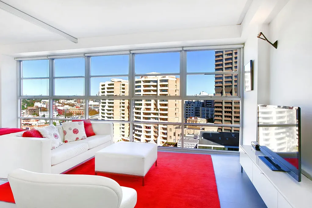FURNISHED CUTTING EDGE COSMOPOLITAN LIVING IN AWARD WINNING DESIGNER BUILDING