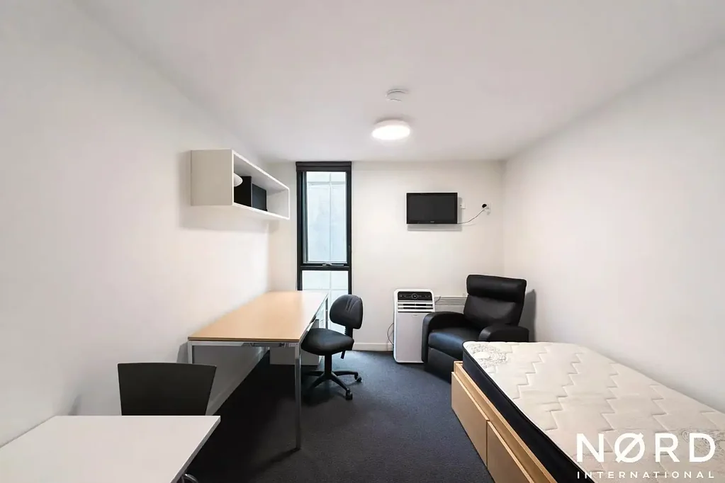 Student-Only Studio Apartment | Fully Furnished | Prime North Melbourne Location | $430 Per Week
