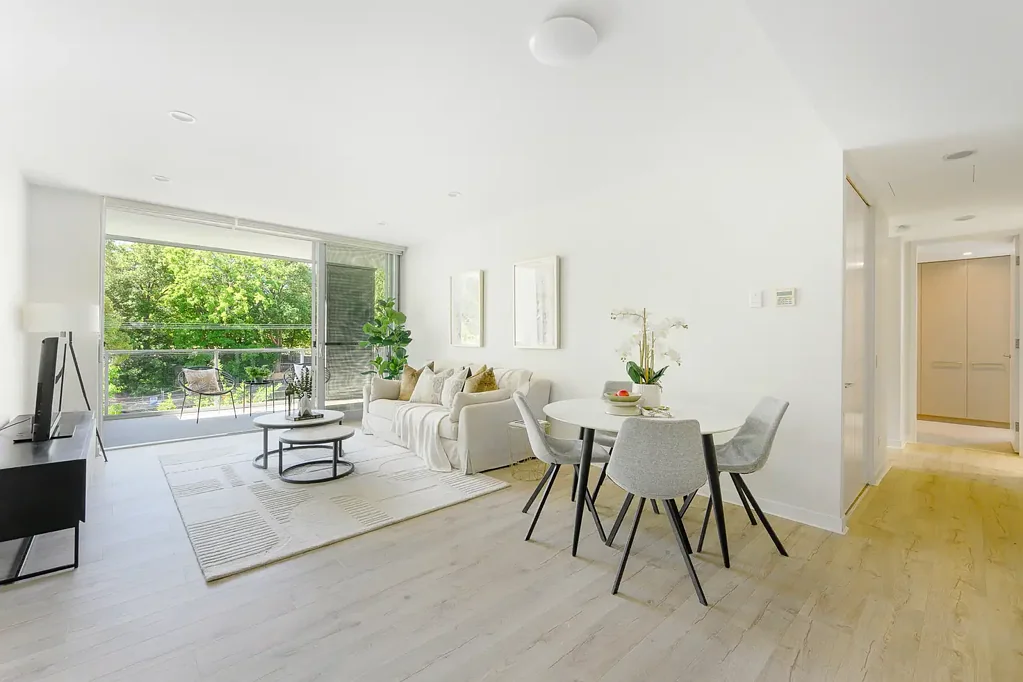 Lindfield 2房 豪华Miele厨房 石材台面 主卧套间 阳台烧烤点 地下车位 学区房近 Sunlit Apartment with Seamless Indoor-Outdoor Flow, Just 500m to Lindfield Rail