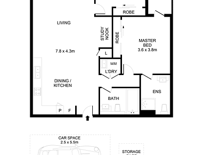 258/4 Burrendong Crescent, Rouse Hill, The Hills, 2 phòng ngủ, 2 phòng tắm, Apartment