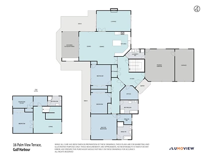 16 Palm View Terrace, Gulf Harbour, Rodney, Auckland, 5房, 3浴, 独立屋