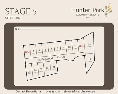 Moe Hunter Park Country Estate, Moe - STAGE 5 NOW SELLING!