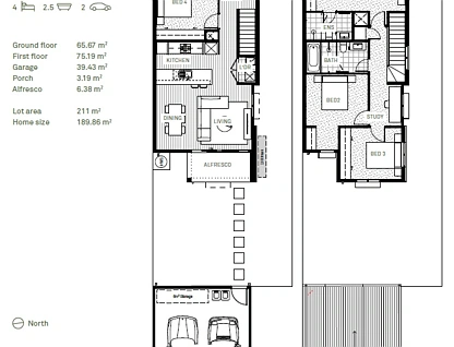 Lot 11 Winterberry Road, Point Cook, South West Melbourne, 4房, 2浴, Townhouse