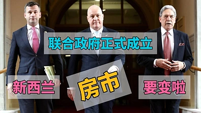 联合政府正式上线，新西兰房市将迎哪些变化？