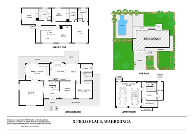 3 Field Place, Wahroonga, NSW 2076, 5 Kuwarto, 3 Banyo, House