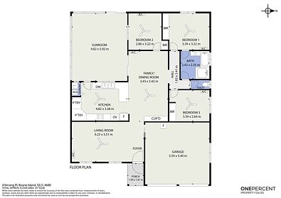 4 Kirrang Place, Boyne Island, QLD 4680, 3房, 1浴, House