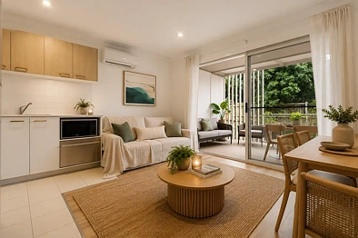 5/17 Wickham Street, Morningside, QLD 4170, 2房, 2浴, Townhouse