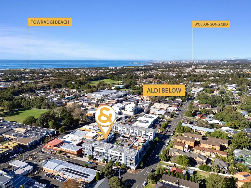Corrimal 2 Slaapkamer Modern Apartment with 2 Outdoor Living Spaces