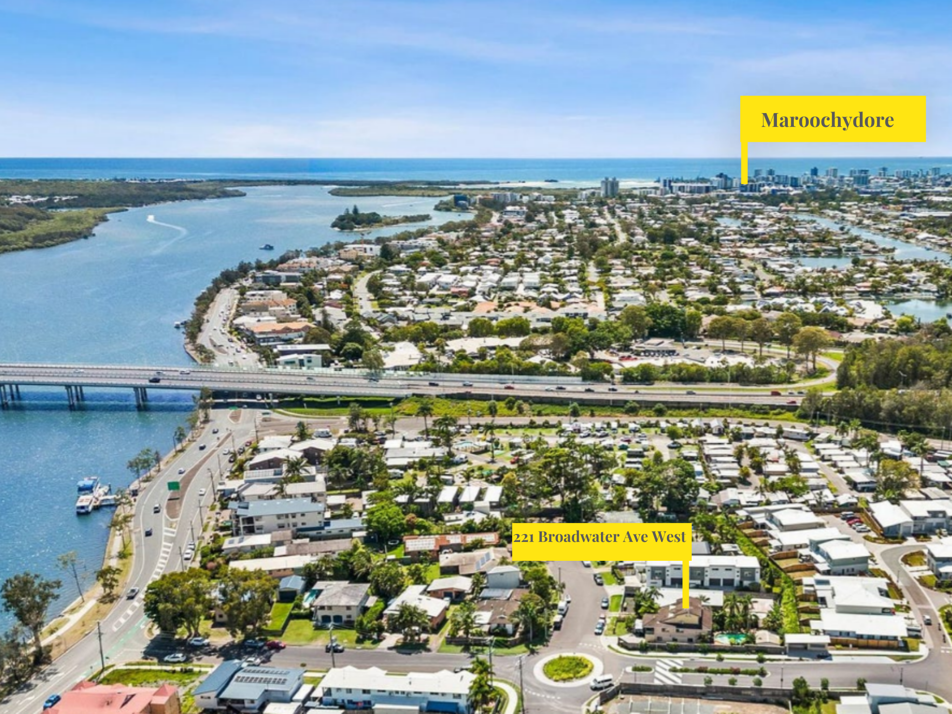 221 BROADWATER AV WEST, MAROOCHYDORE QLD 4558, 0 રૂમ, 0 બાથરૂમ, House