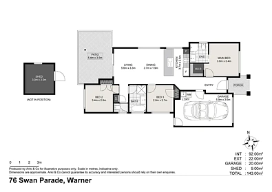 76 Swan Parade, Warner, QLD 4500, 3 Schlafzimmer, 2 Badezimmer, House
