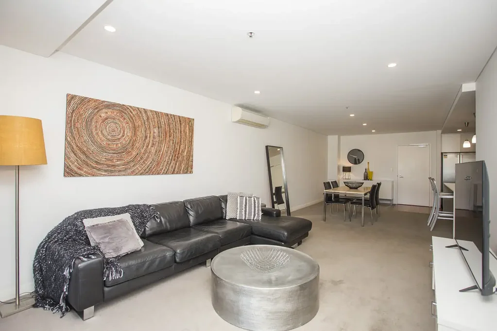 Neat as a pin fully furnished apartment with city views.