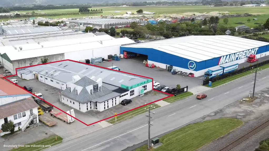 Levin 620 sqm Rear Warehouse – For Lease
