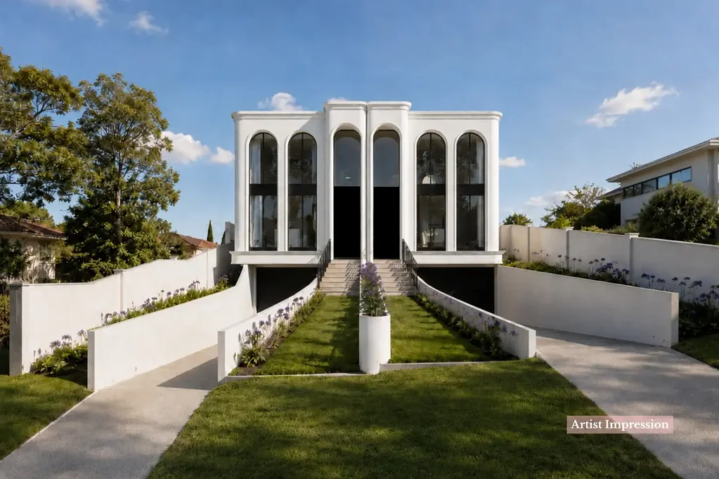 Epping 3બેડરૂમ Build this Ultra-Contemporary French Provincial Duplex | To Be Sold with CDC Approval | Sunlit Northern Aspect Backing Directly onto Somerville Park