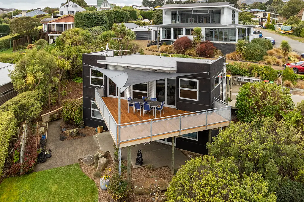 Diamond Harbour 3部屋 Architectural living with harbour views