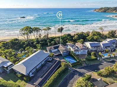 Korora 2 Slaapkamer Absolute Beachfront Holiday Apartment in Award-Winning Resort Complex