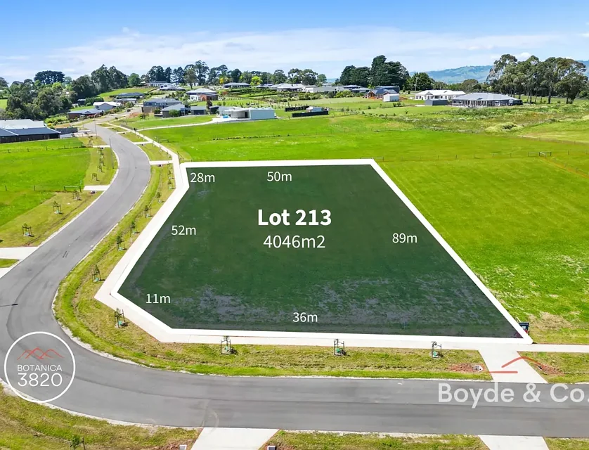 LOT 213 Botanica Drive, Warragul, Traralagon , 0 Bedrooms, 0 Bathrooms, Section