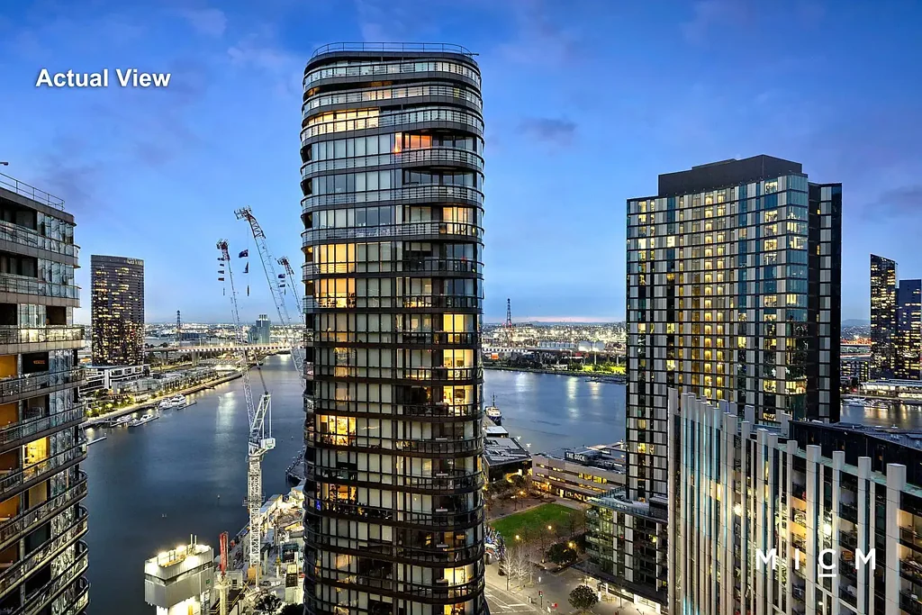 Docklands 2غرفة نوم Spacious Retreat with Style, Substance and Stunning City and Water Views