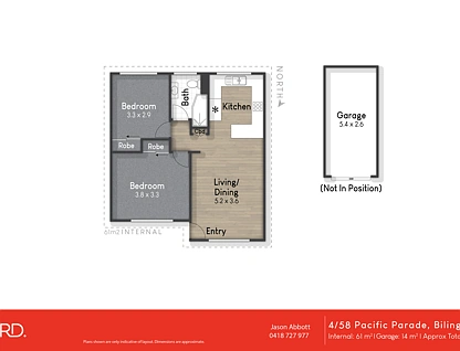 4/58 Pacific Parade, Bilinga, Gold Coast, 2 Schlafzimmer, 1 Badezimmer, Apartment