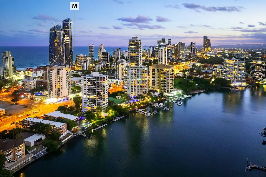 Surfers Paradise 2બેડરૂમ Waterfront – Panoramic Forever Views