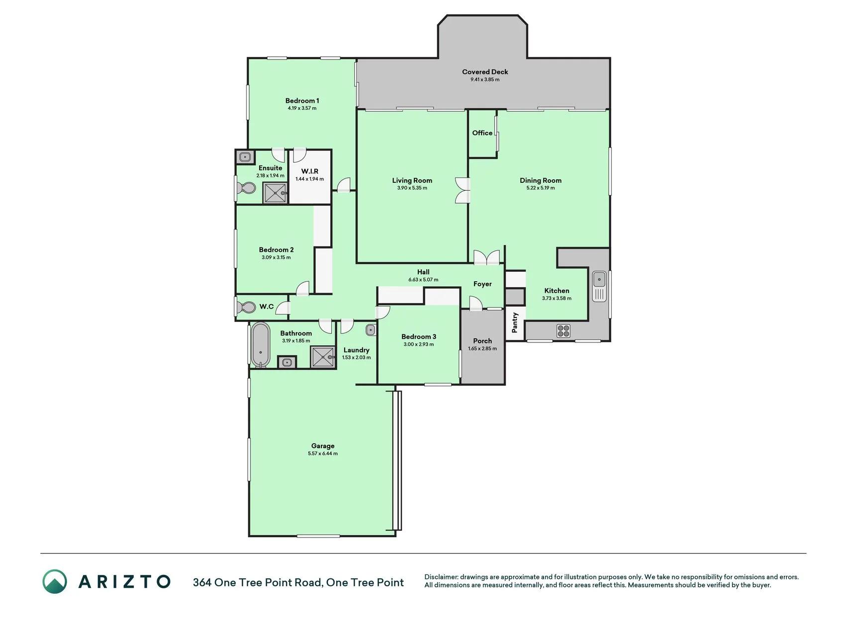 364 One Tree Point Road, One Tree Point, Whangarei District, Northland, 3 Schlafzimmer, 2 Badezimmer, House