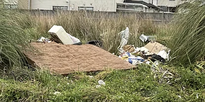 奥克兰东南区建筑空地沦为“三不管”，垃圾非法倾倒猖獗