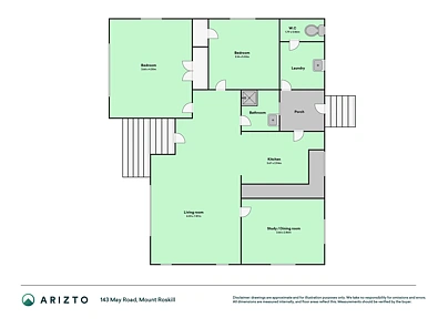 143 May Road, Mount Roskill, Auckland City, 2 Schlafzimmer, 1 Badezimmer, House