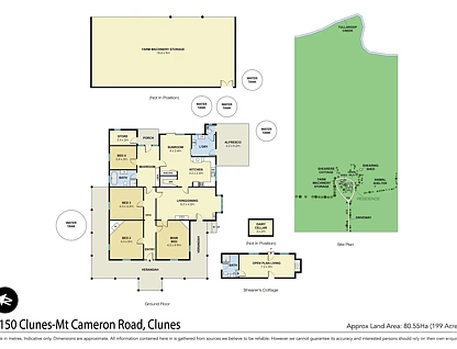 1150 Clunes Mt Cameron Road, Mount Cameron, Ballarat, 4 कमरे, 2 बाथरूम, Lifestyle Property