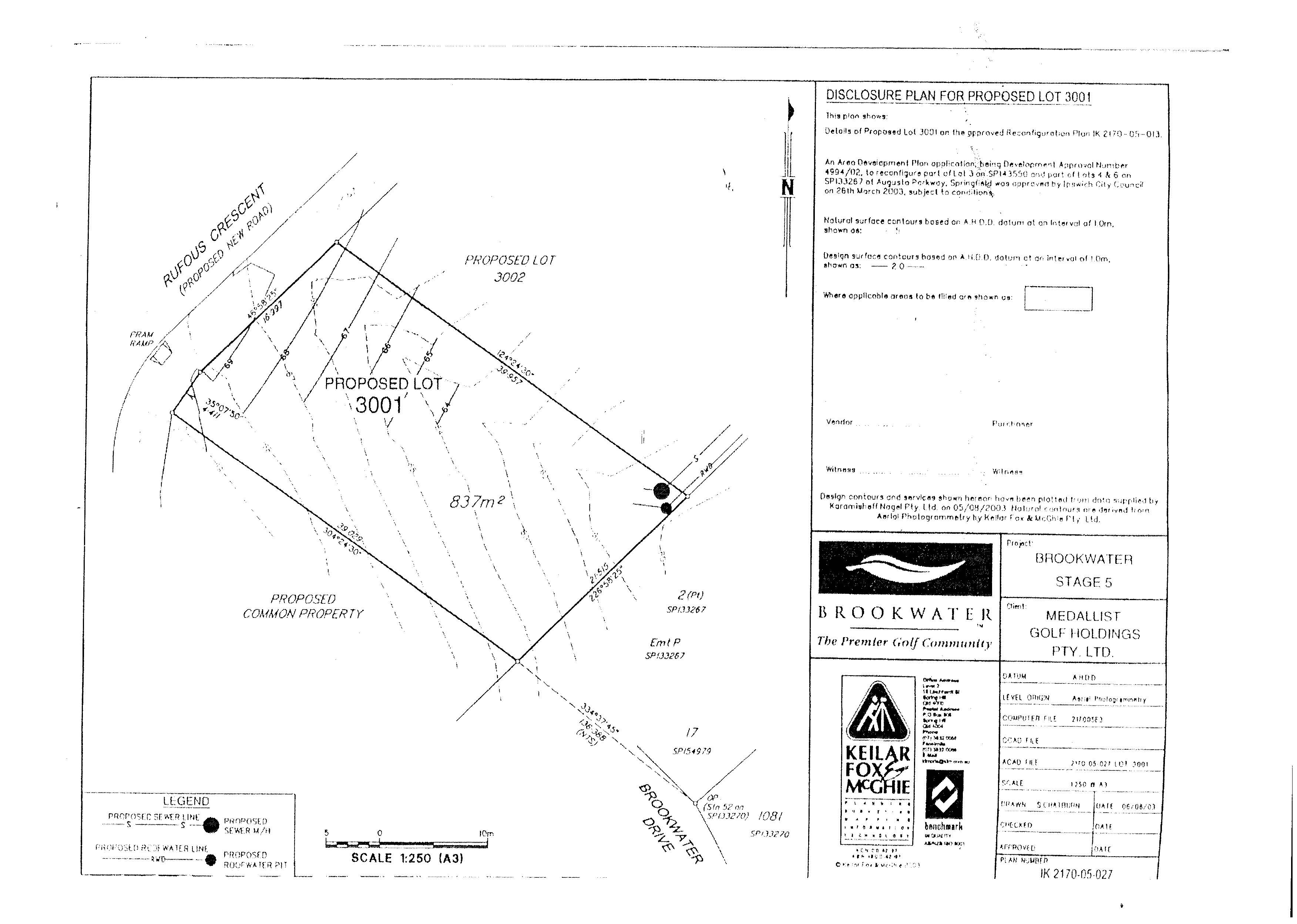 1 RUFOUS CR, BROOKWATER QLD 4300, 0 Schlafzimmer, 0 Badezimmer, Section