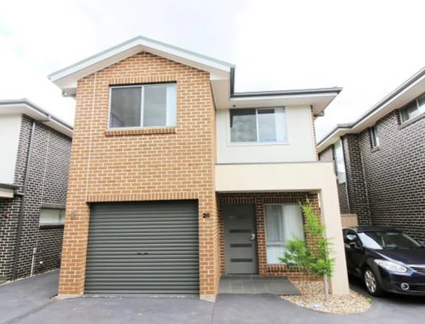 26/11 Abraham Street, Rooty Hill, Outer Western Sydney, 4 कमरे, 2 बाथरूम, Townhouse