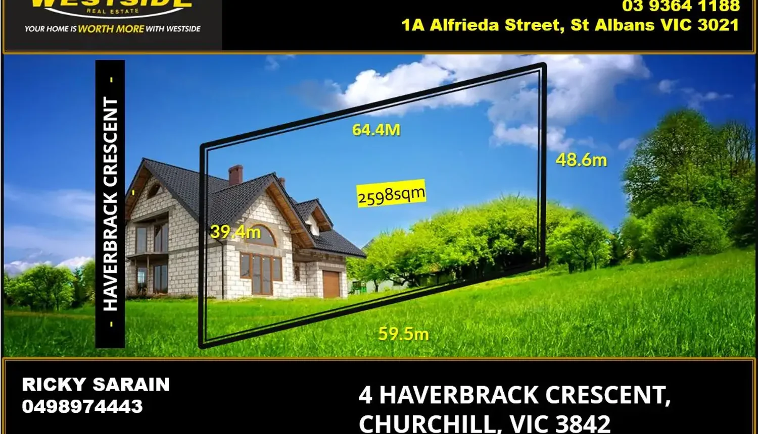 4 Haverbrack Crescent, Churchill, Traralagon , 0 غرف, 0 حمامات, Section