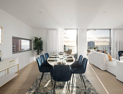 1502/122 Surf Parade, Broadbeach, Gold Coast, 3房, 3浴, Apartment