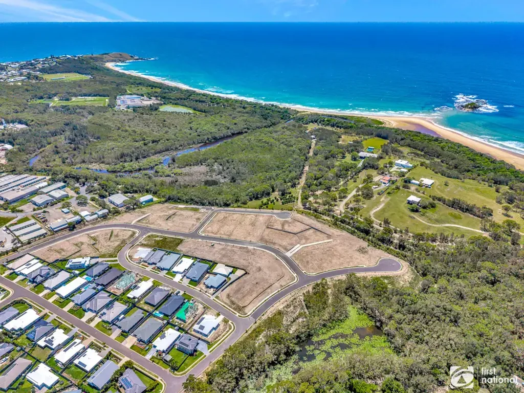 Woolgoolga Amazing home sites - walk to the beach