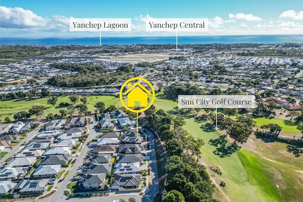 Yanchep 3कमरा Peaceful Golf Estate Living + Supersized Garage!