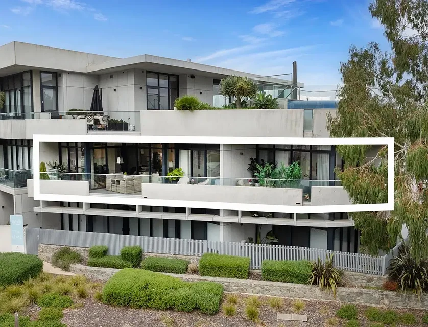 102/9 Waterfront Place, Safety Beach, Mornington Peninsula, 2部屋, 2バスルーム, Apartment