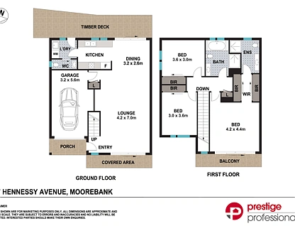 87 Hennessy Avenue, Moorebank, South Western Suburbs, 3 غرف, 2 حمامات, Apartment