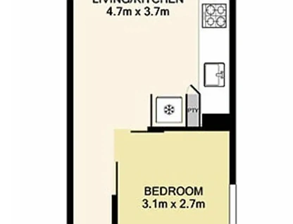606/6 St Kilda Road, St Kilda, VIC 3182, 1 ਕਮਰੇ, 1 ਬਾਥਰੂਮ, Apartment