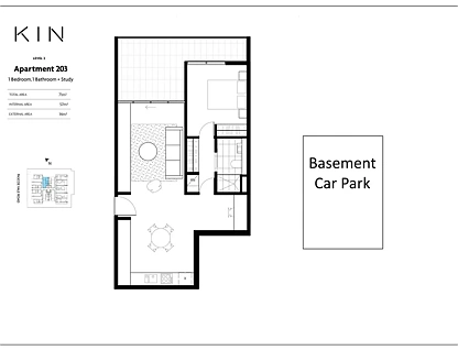 203/324 Pascoe Vale Rd, Essendon, VIC 3040, 1 રૂમ, 1 બાથરૂમ, Apartment
