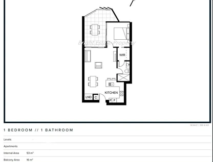 711/17 Duncan Street, West End, Brisbane - Inner City Region, 1 ห้องนอน, 1 ห้องน้ำ, Apartment