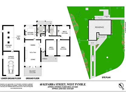 60 Kiparra Street, West Pymble, NSW 2073, 3房, 1浴, House