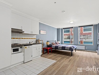 416/238 Flinders Street, Melbourne, Melbourne CBD, 1 कमरे, 1 बाथरूम, Apartment