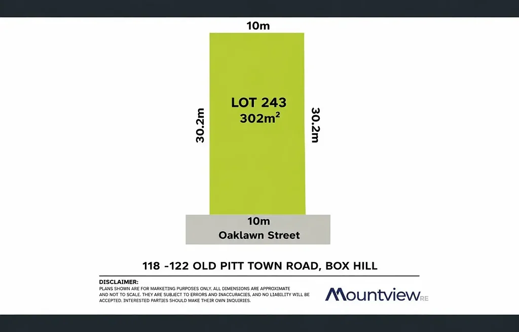 Box Hill Box Hill 中心地带的优质土地机会 RARE OPPORTUNITY – TWO SIDE-BY-SIDE LOTS IN THE HEART OF BOX HILL