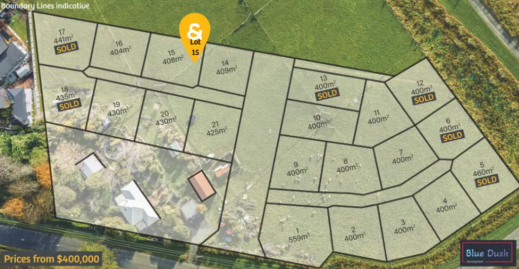 Halswell UNDER OFFER | Lot 15 - Blue Dusk Subdivision