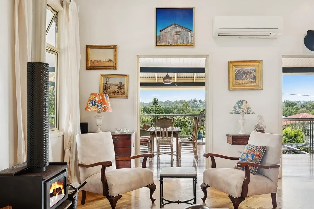 Red Hill 4部屋 Tranquil Red Hill retreat with leafy outlook and 280� views