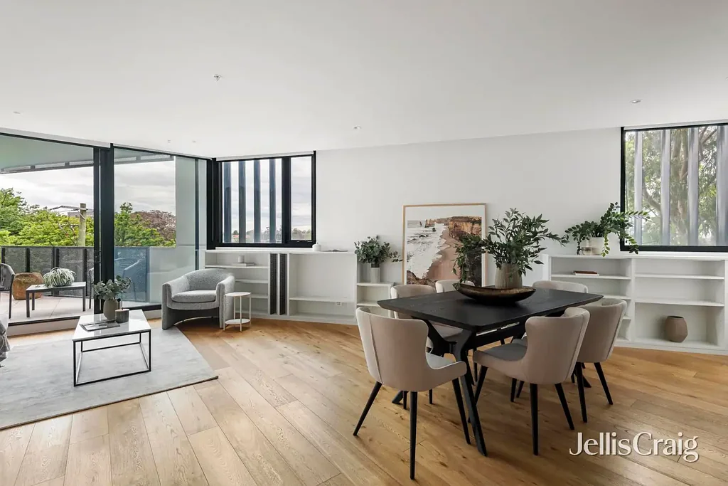 Ivanhoe 3房 Ivanhoe地标大厦 私密树梢景观 现代精致设计 Miele高端厨房 便利生活圈 城市全景屋顶 Leafy Views. Village Locale