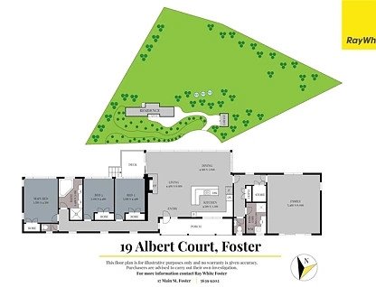 19 Albert Court, Foster, VIC 3960, 3 ਕਮਰੇ, 2 ਬਾਥਰੂਮ, House