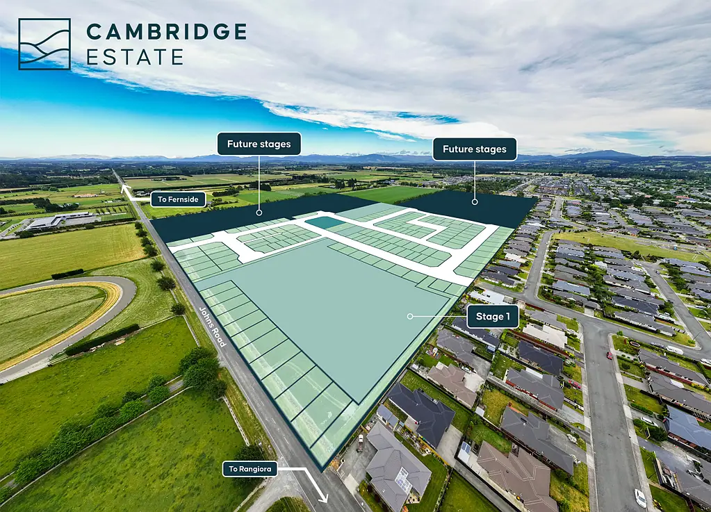 Rangiora  Cambridge Estate - Rangiora Sections